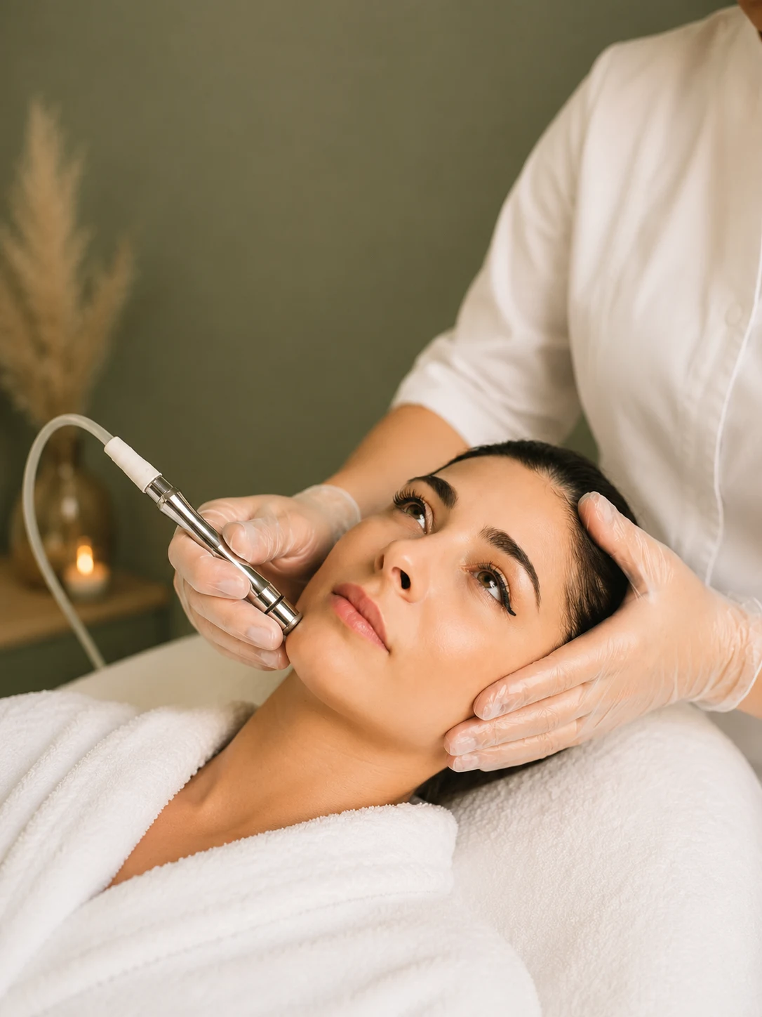 Microdermabrasion sanfte Hauterneuerung